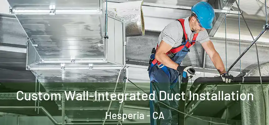 Custom Wall-Integrated Duct Installation Hesperia - CA