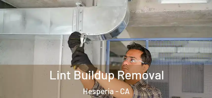 Lint Buildup Removal Hesperia - CA